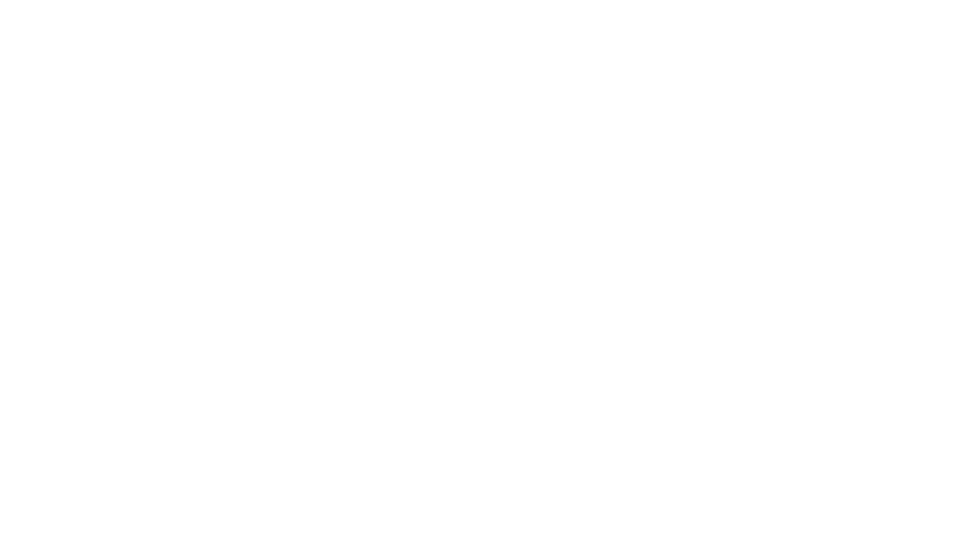 Bílé logo na tmavém pozadí